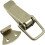 4pcs 90mm Spring Loaded Toggle Latch Hasp Nickel Coated Iron for Toolbox Chest Storage Box 2