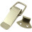 4pcs 90mm Spring Loaded Toggle Latch Hasp Nickel Coated Iron for Toolbox Chest Storage Box 5