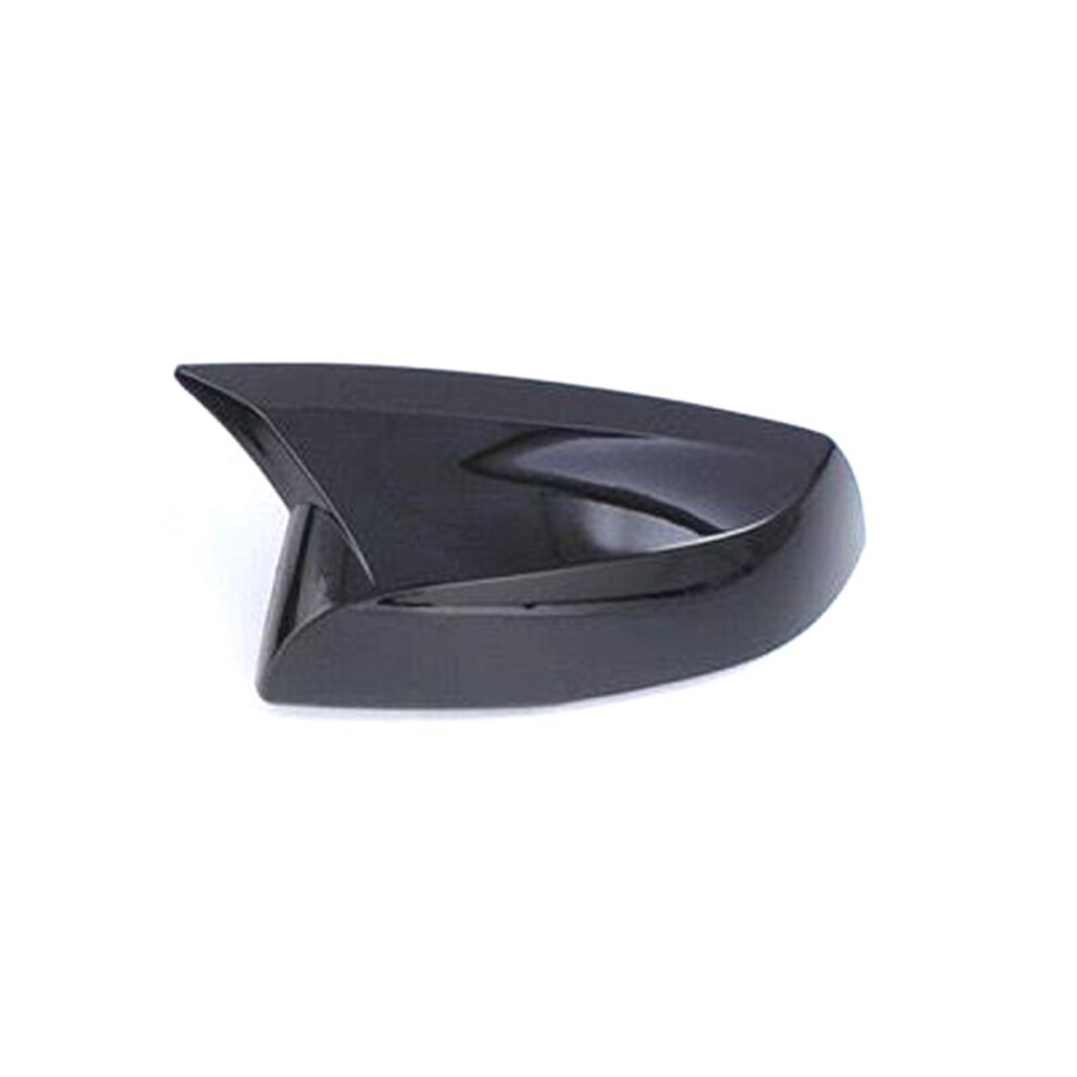 Mirror Cover Abs Carbon Fiber Look Side Mirror Cap Oem Fit Gloss Right For Toyota Rav4 20202021 Black 9169991843339