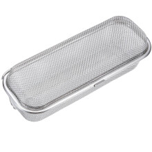Dishwasher Utensil Basket 18/8 Stainless Steel Mesh DualTier RustResistant Holder for Cutlery and Small Items