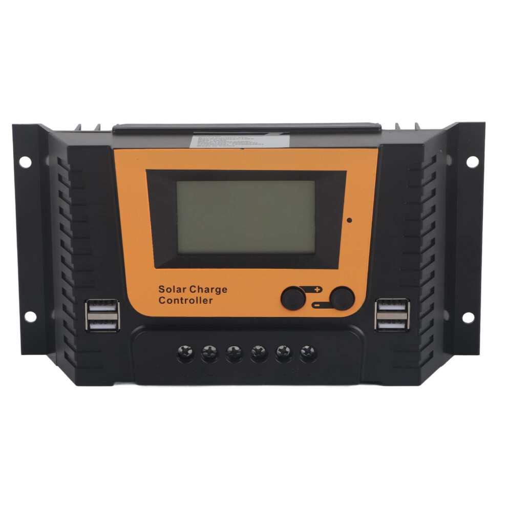 30A Mppt Solar Charge Controller 12V48v Multivoltage With Dual Usb Ports And Battery Protection 9169991792798