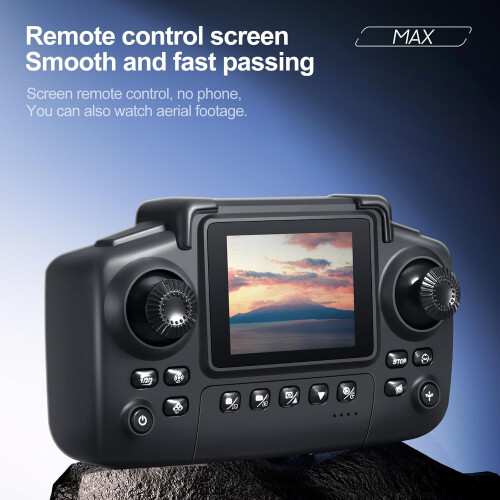 Mini FPV Drone with HD WideAngle Camera BuiltIn Screen Altitude Hold 3Speed Quadcopter 2
