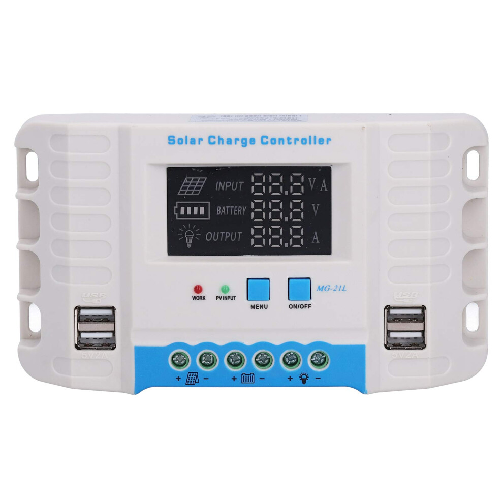 10A 12V 24V Pwm Solar Charge Controller With Lcd Display For Home And OffâGrid Systems 9169991784588