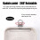 Phone Tether Tab Stainless Steel 360 Rotatable Lanyard Connector UltraThin Strap Holder Silver 4