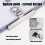 Phone Tether Tab Stainless Steel 360 Rotatable Lanyard Connector UltraThin Strap Holder Silver 5