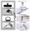 Phone Tether Tab Stainless Steel 360 Rotatable Lanyard Connector UltraThin Strap Holder Silver 3