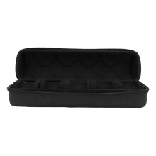 Hard Watch Case 5 Slots Storage Box with Pillow, Black, EVA/Nylon