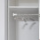 Adjustable Shower Curtain Rod and Telescopic Clothes Drying Rail, RustResistant MultiPurpose Use 4