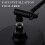 6 Inch  Pressure Rainfall Shower Head Matte Black 360 Adjustable Wide Spray Coverage 3
