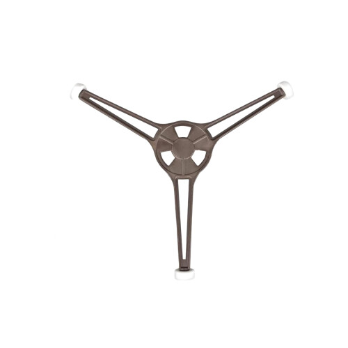 Microwave Turntable Support Replacement with TripleWheel Roller Ring for Even Heating Rotation