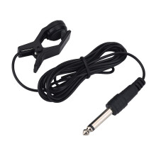 Clipon Guitar Pickup with Clear Sound Capture for Acoustic Guitar and Violin, 6.2mm Jack