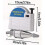Automatic Plumb Bob Kit with Self Retracting Design for Precision Vertical Alignment and Durable ABS Housing 5
