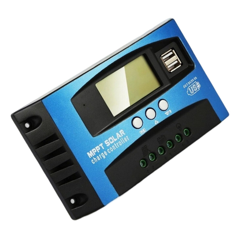 100A Mppt Solar Charge Controller With Dual Usb Ports Efficiency For Offgrid Rv Boats 9169991791951