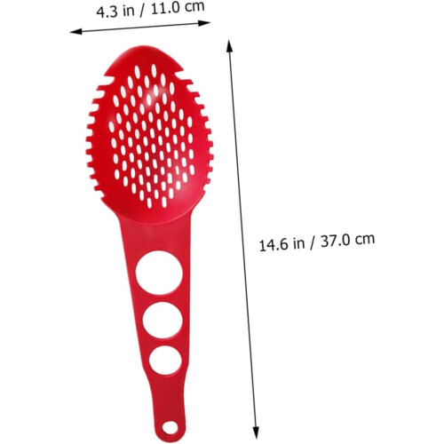 Spaghetti Server with Accurate Portion Control, Nylon Pasta Serving Spoon for Noodles and Veggies 1
