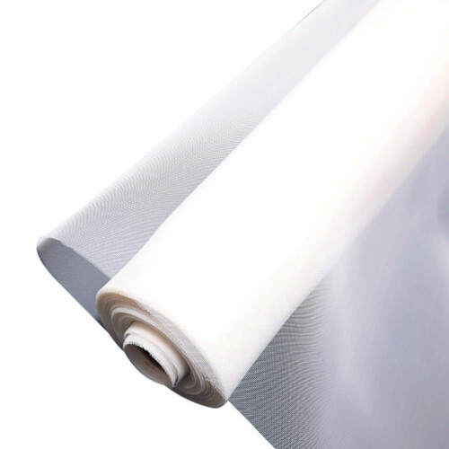 Nylon Mesh Fabric 200 Mesh Roll for Clog Paint Filtering, Durable Fine Mesh Screen 1Mx5M