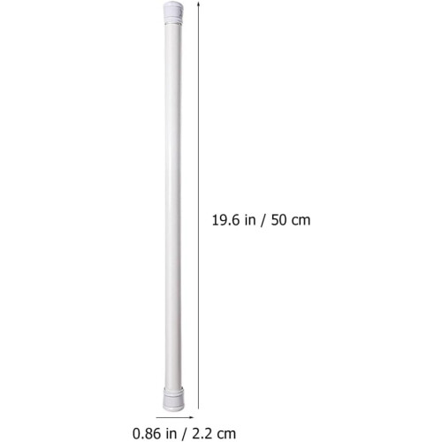 Teleskop-Duschvorhangstange 50-80 cm, Kunststoff 1