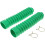 Universal Fit Green Motorcycle Fork Boots Shock Absorber Protection Durable Rubber 5