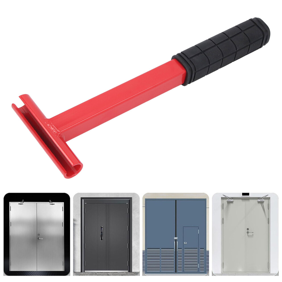 Hinge Adjustment Tool 0.134 Gauge Bender Wrench, Red Carbon Steel 3481383659370