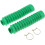 Universal Fit Green Motorcycle Fork Boots Shock Absorber Protection Durable Rubber 3