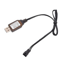 RC Car Battery Charger 7.4V LiPo NiMH NiCd Smart Overcharge Protection 3Pin USB Charging Cable