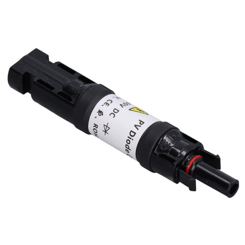 Solar Panel Connector MC4 IP67 Waterproof 30A with Blocking Diode Holder for PV Cable