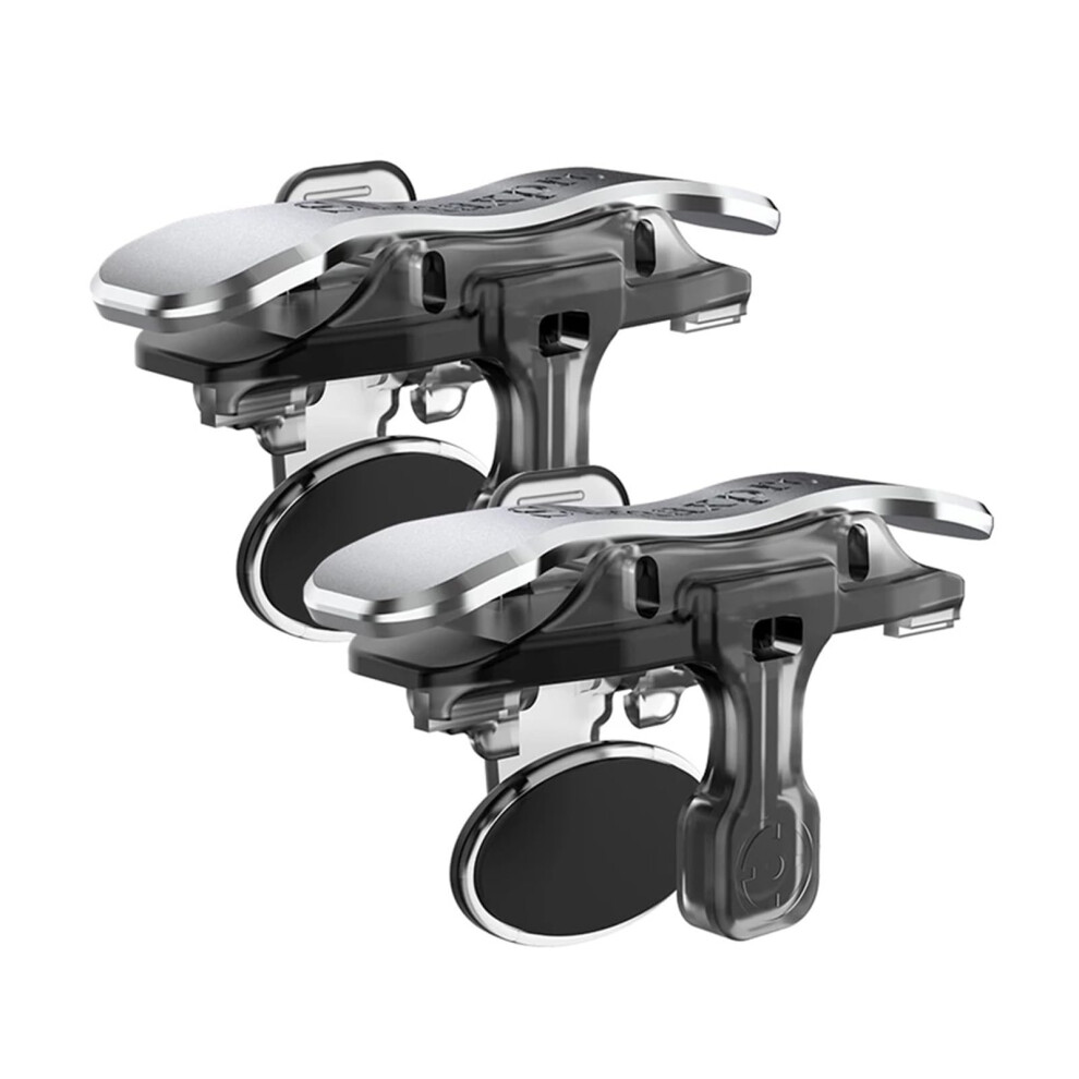 Mobile Game Controller For Pubg And Cod, Dual Phone Triggers With Fast Responsive Control And Secure Clip 9330225834564