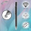 Super Precise Fine Tip Capacitive Stylus Pen, Jet Black for Oukitel WP5 Pro Touchscreen 4