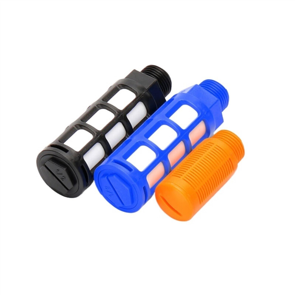 Pneumatic Air Silencer Exhaust Muffler 1/4 Inch Noise Reduction For Misting Pump And Compressor 9455672109963