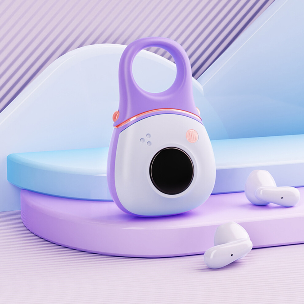 Camera-Shaped Wireless Earbuds With Led Lights, Hifi Sound, 25Mah Battery 8761384830691