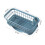 Blue Plastic Dish Drying Rack with Fast Drainage & Detachable Base 5