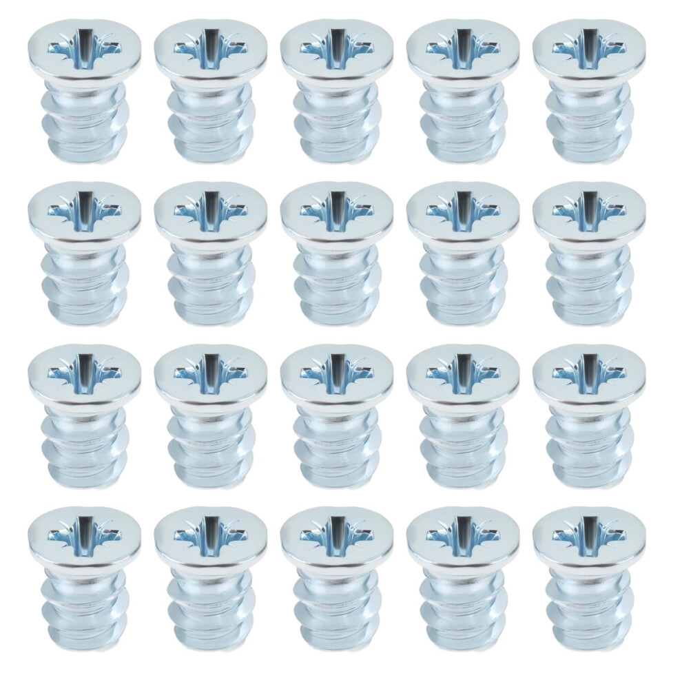 Replacement Screws M6x9mm For Ikea Hemnes Drawer Slides Oemcompatible Zinc Plated 20Pcs 9455672152501