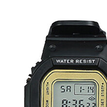 LED Luminous Waterproof Sport Watch for Boys Girls Black, Lightweight