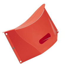 Portable Red Plastic Folding Stool 270g Outdoor Travel Seat