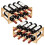 Bamboo Wine Rack 2 Tier 16Bottle SpaceSaving Solid Wood Holder for Kitchen Bar Cabinet 1