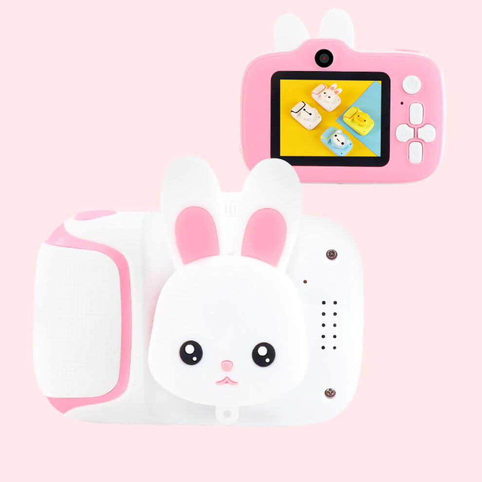 Childrens Toy Camera With20mp Hd Video Function And Photo Filters Alongside32gb Sd Card Featuring Dual Camera Configuration And Cartoon Protective 9370362985187