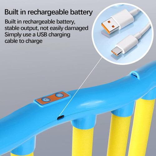 Reflex Training Game with Reflective Sticks, Adjustable Speed Modes Hand Eye Coordination Challenge for All Ages (Blue) 1