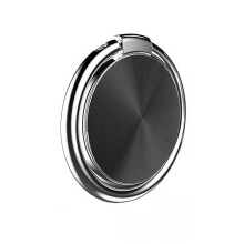 Phone Ring Holder 360 Swivel Grip Kickstand for Nokia T20 T21 Zinc Alloy Black DropResistant