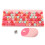 Wireless 86-Key Colorful Keyboard Mouse Combo for PC, Pink 2