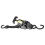Retractable Ratchet Strap with Automatic Retraction for Motorcycle Cargo and Adjustable 330cm Tie Down 3