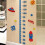 Acrylic Kids Growth Chart Wall Ruler, Planet Design Home Decor 4