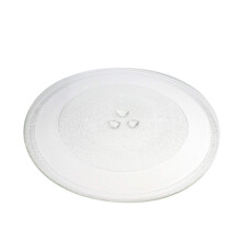 Microwave Glass Turntable Plate 12 3/4 Inch for KitchenAid KCMS1555SSS1 WP8172138 Durable Replacement