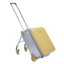 Carry On Luggage 20in Spinner Suitcase with TSA Lock, Expandable Hard Shell, Child Seat Design