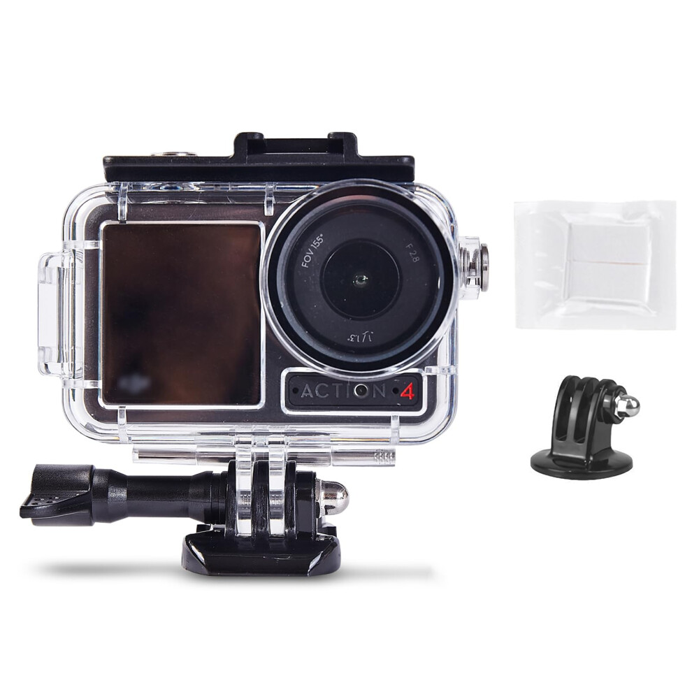 Waterproof Case 60M Depth Diving Housing With Bracket For Dji Osmo Action 5 Pro 4 3 Camera 9455672153799