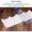 Wine Bottle Rack with Wave Groove Design, Stackable Wine Storage Organizer for Kitchen Countertop, Milky White 4