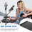 Mic Stand Tray with Secure Clamp, Adjustable Shelf for Universal Microphone Stand, 4lb Capacity 5