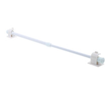 Telescopic Tension Rod Adjustable NoDrill Curtain and Clothes Rail for Shower, Window, Closet