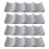 Wine Bottle Rack 4pcs Dark Gray, Stackable SpaceSaving Countertop and Fridge Storage Organizer 1