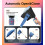 Reverse Umbrella with Carabiner Handle, Windproof UV Protection Compact Folding Design, 10 Ribs Blue 5
