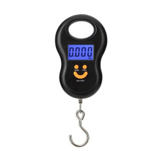 Digital Luggage Scale with Backlit Display, 50kg/10g Portable Hanging Scale for Travel and Fishing