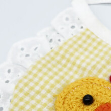 Baumwoll-Karoband für Haustiere für kleine Hunde — Bichon Teddy Pomeranian
